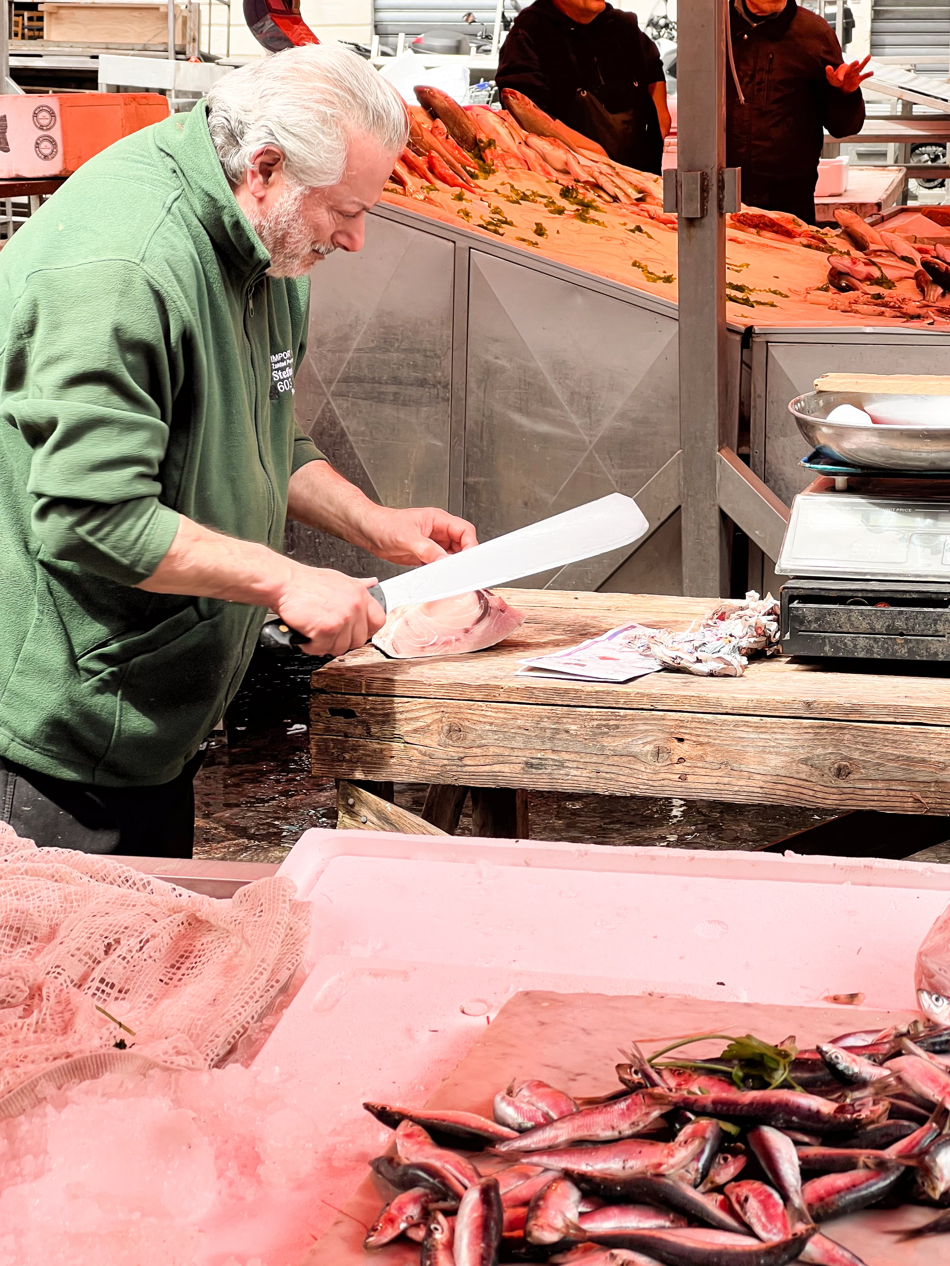 Fresh fish at the market