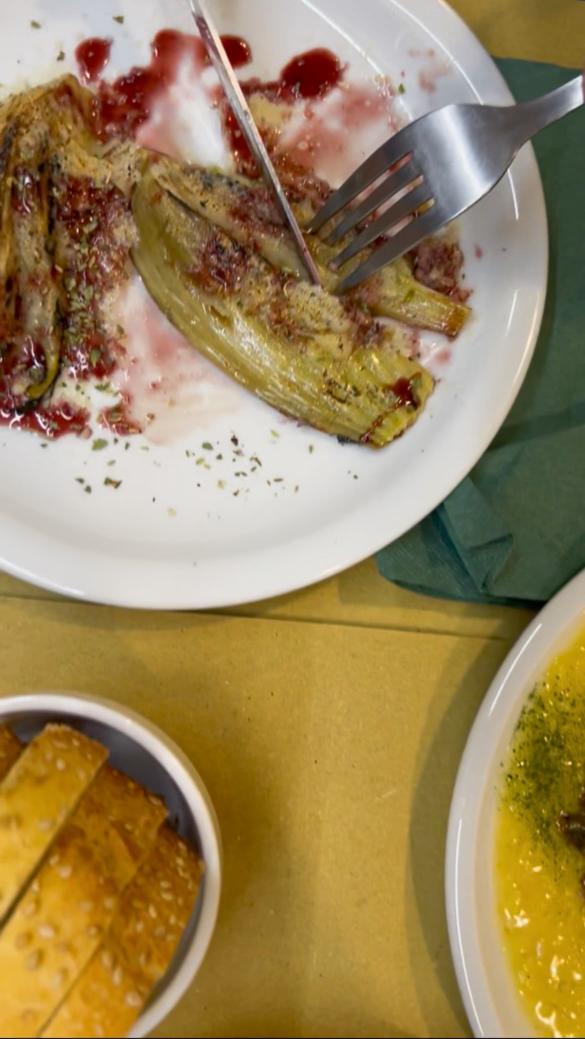 Sicilian pasta with swordfish