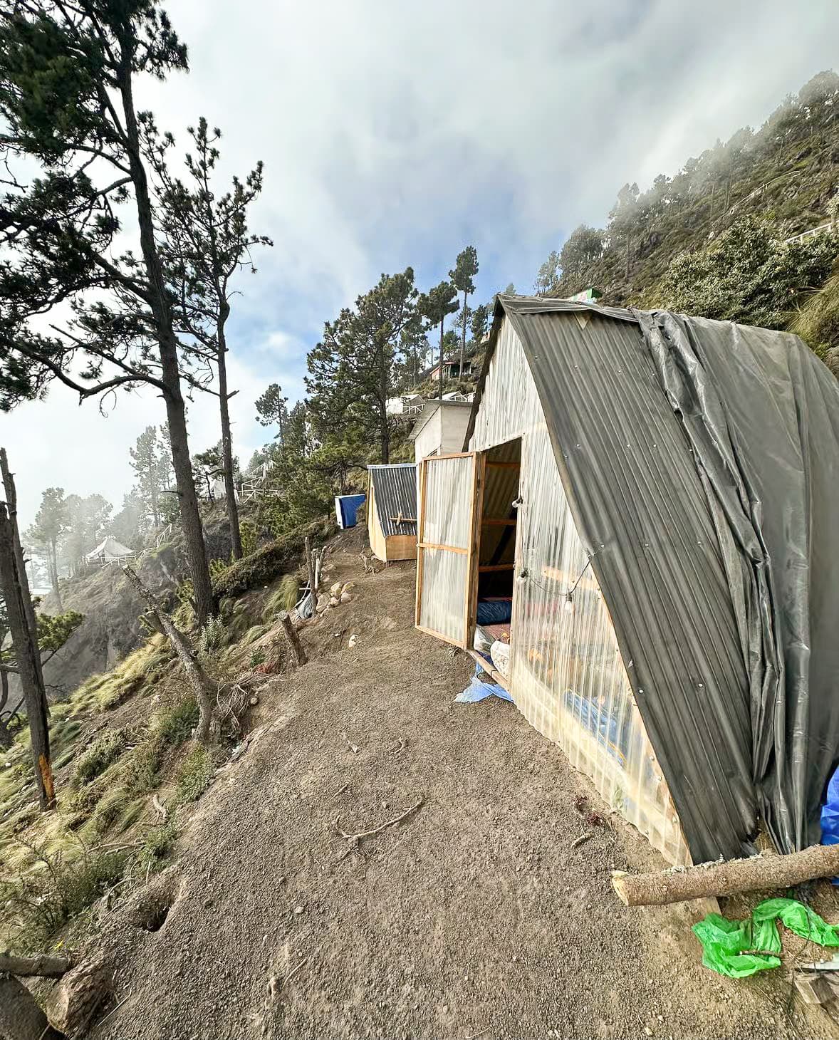 Acatenango tour base camp