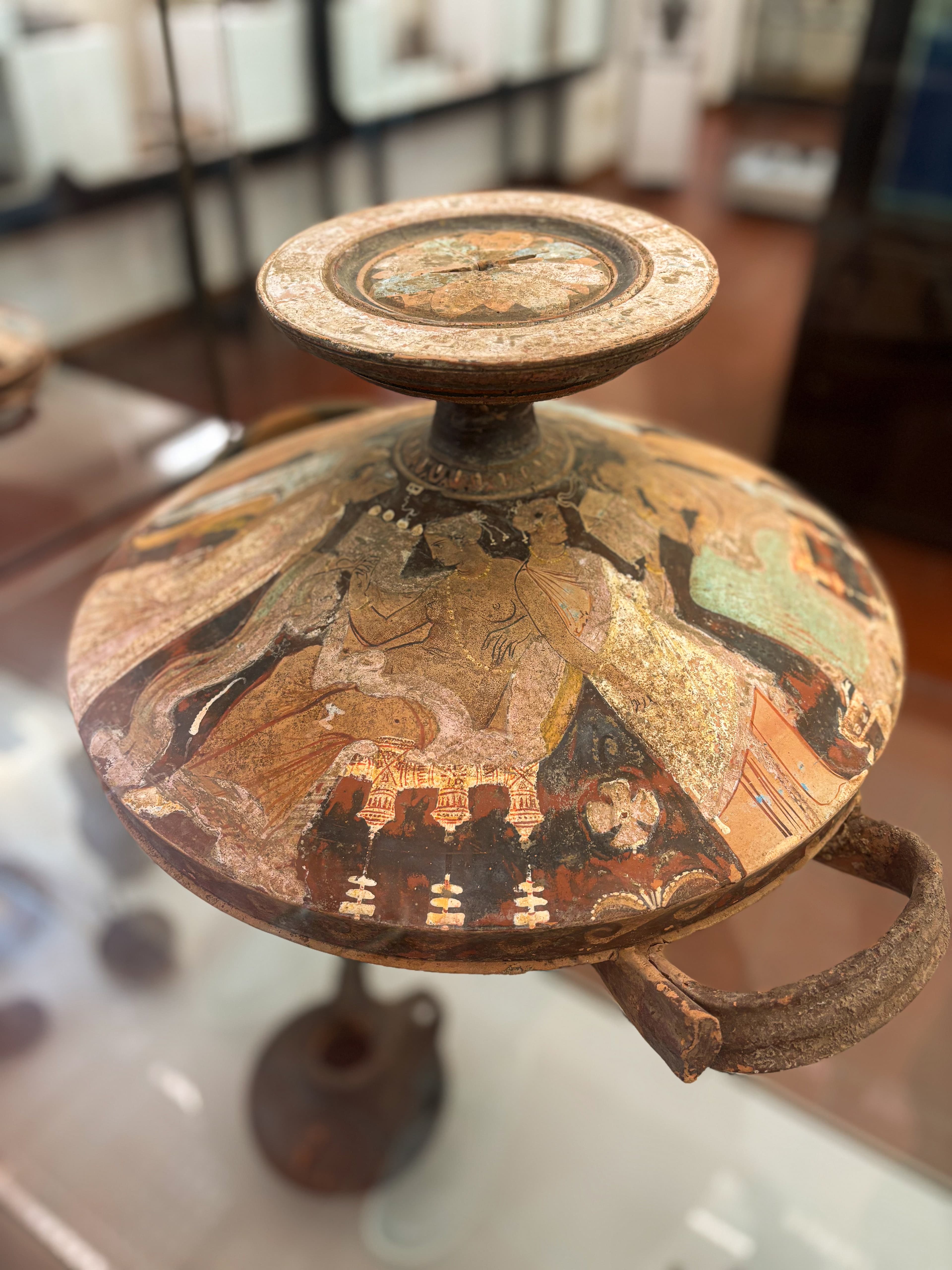 Exhibits at Luigi Bernabò Brea Archaeological Museum, Lipari