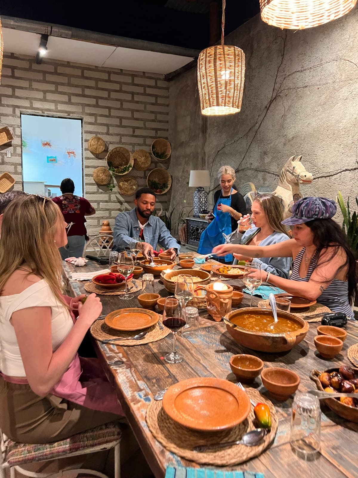 La Tortilla Cooking School interior, Antigua