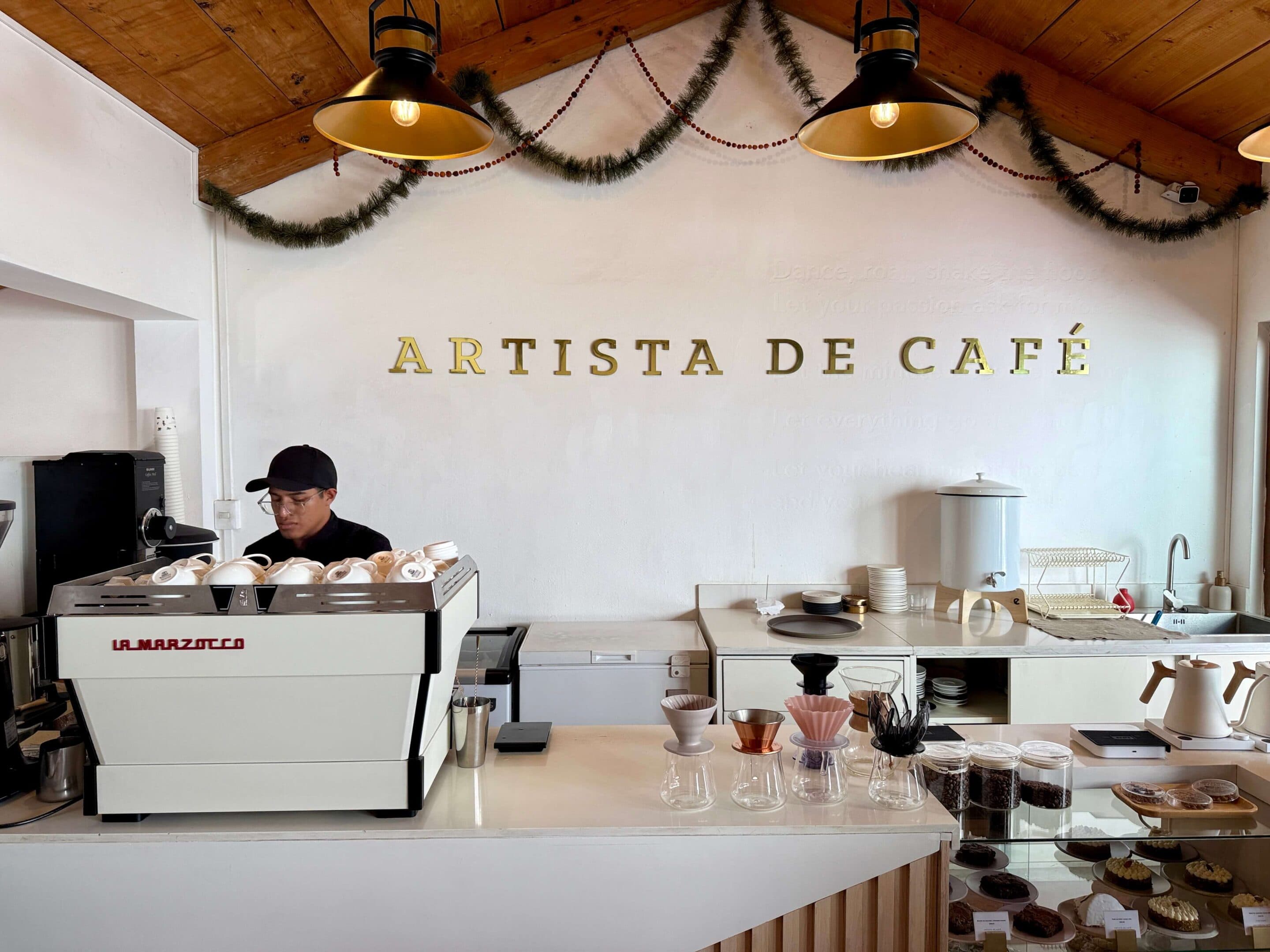 Artista de Café coffee, Antigua Guatemala