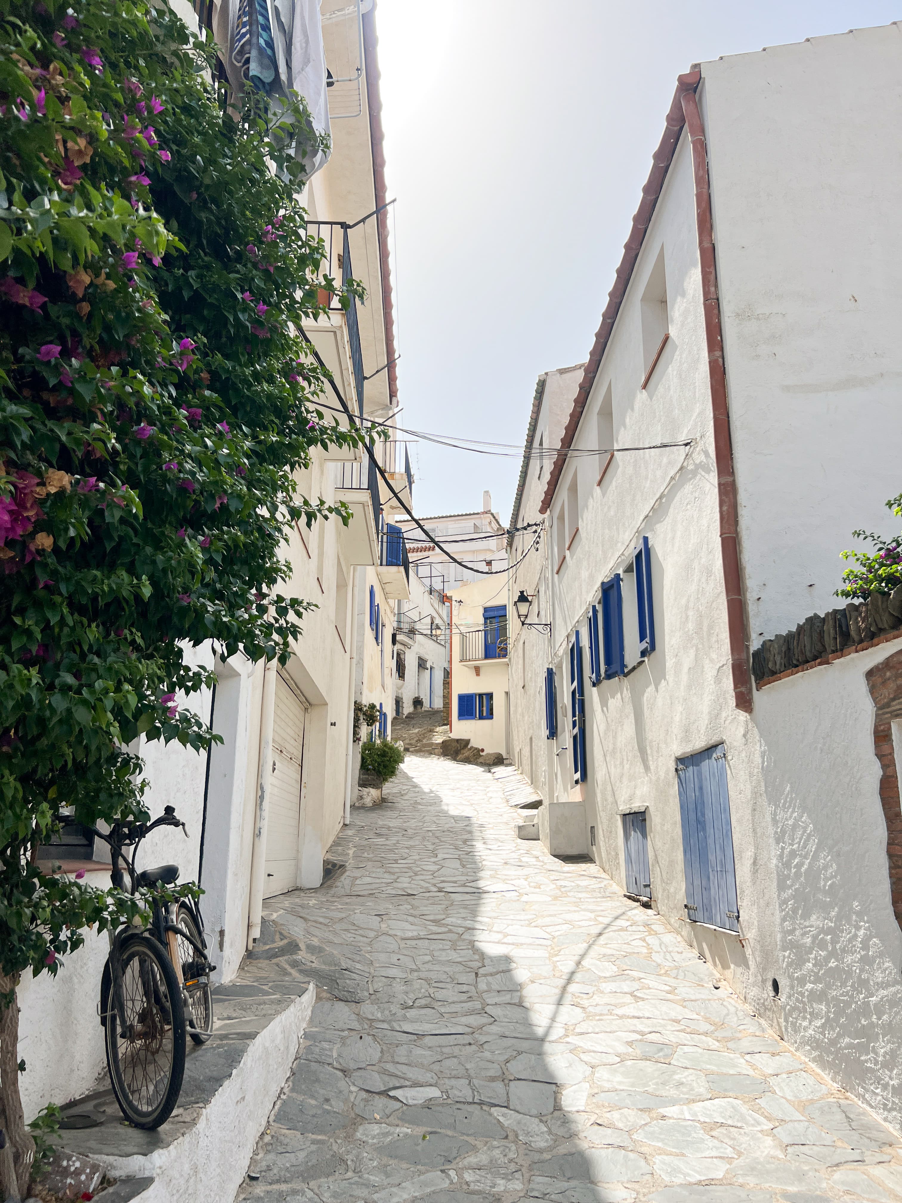 Whitewashed streets of Cadaqués