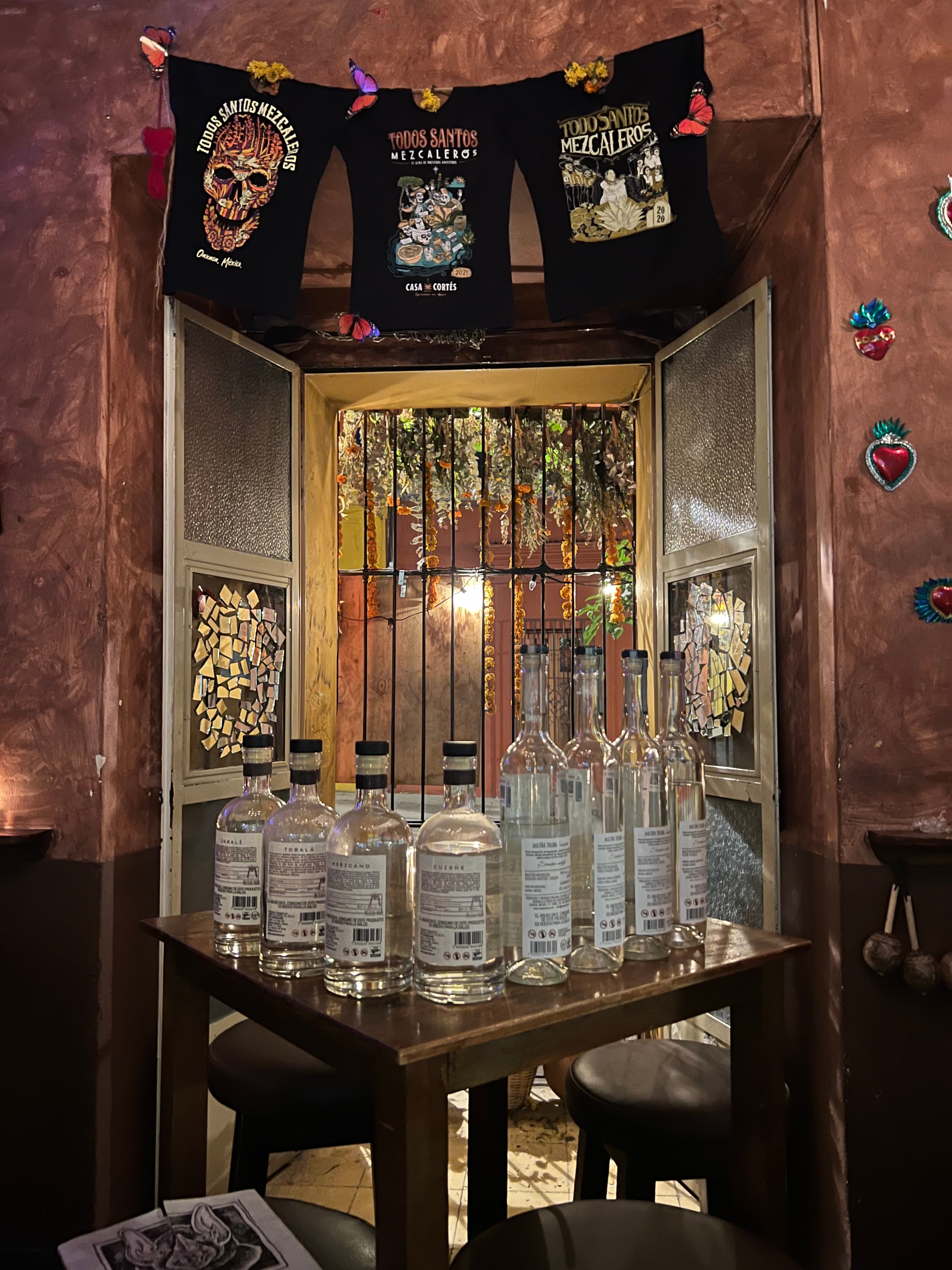 Mezcal tasting in Oaxaca