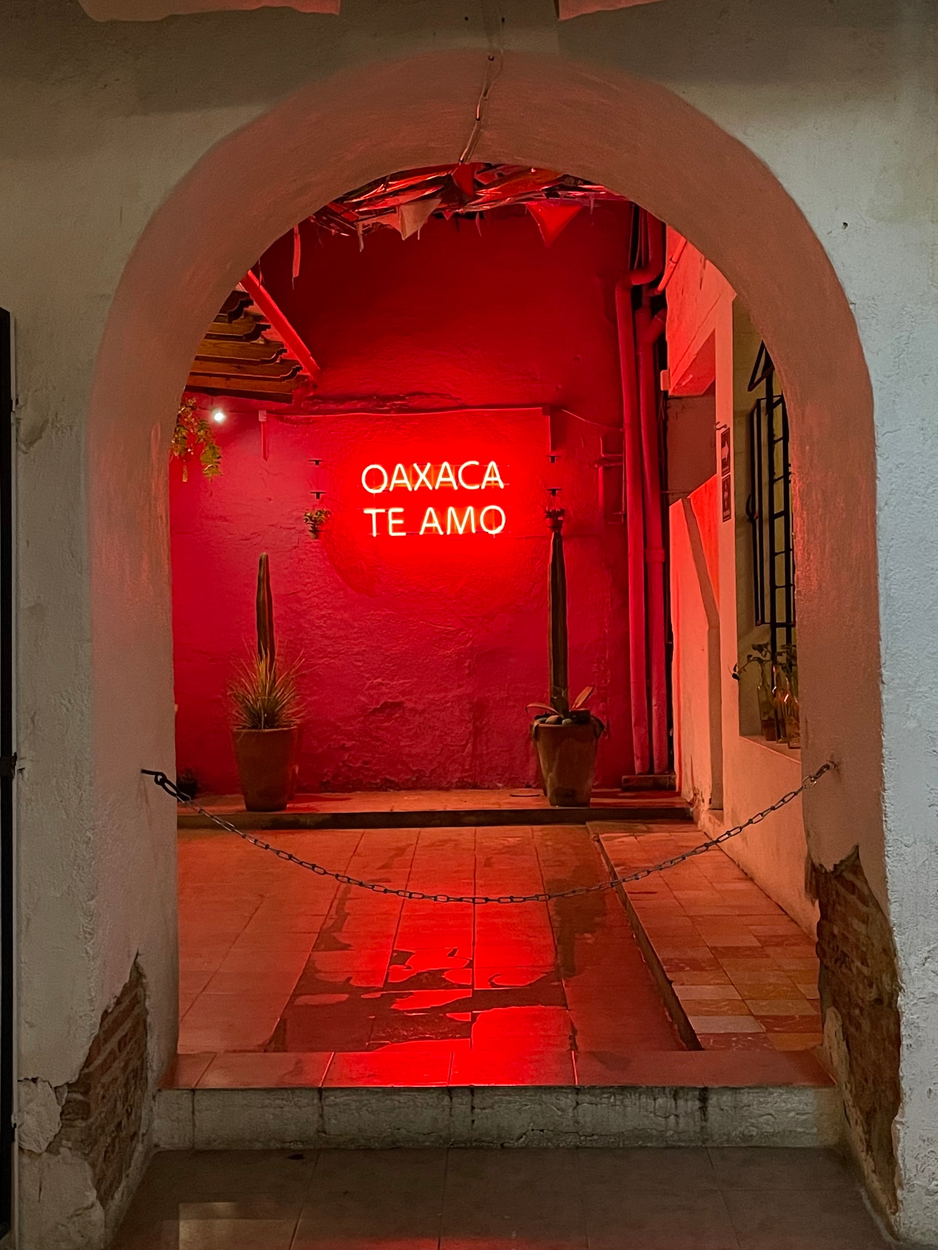 Oaxaca street scene