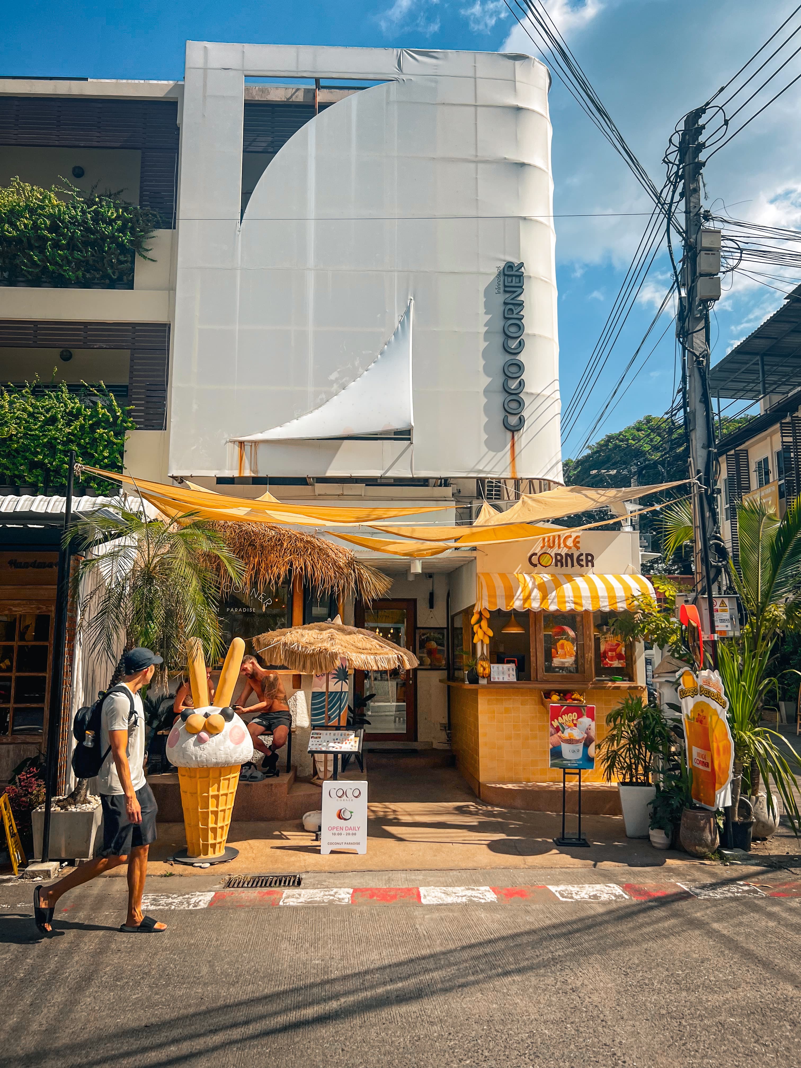 Nimman streets Chiang Mai