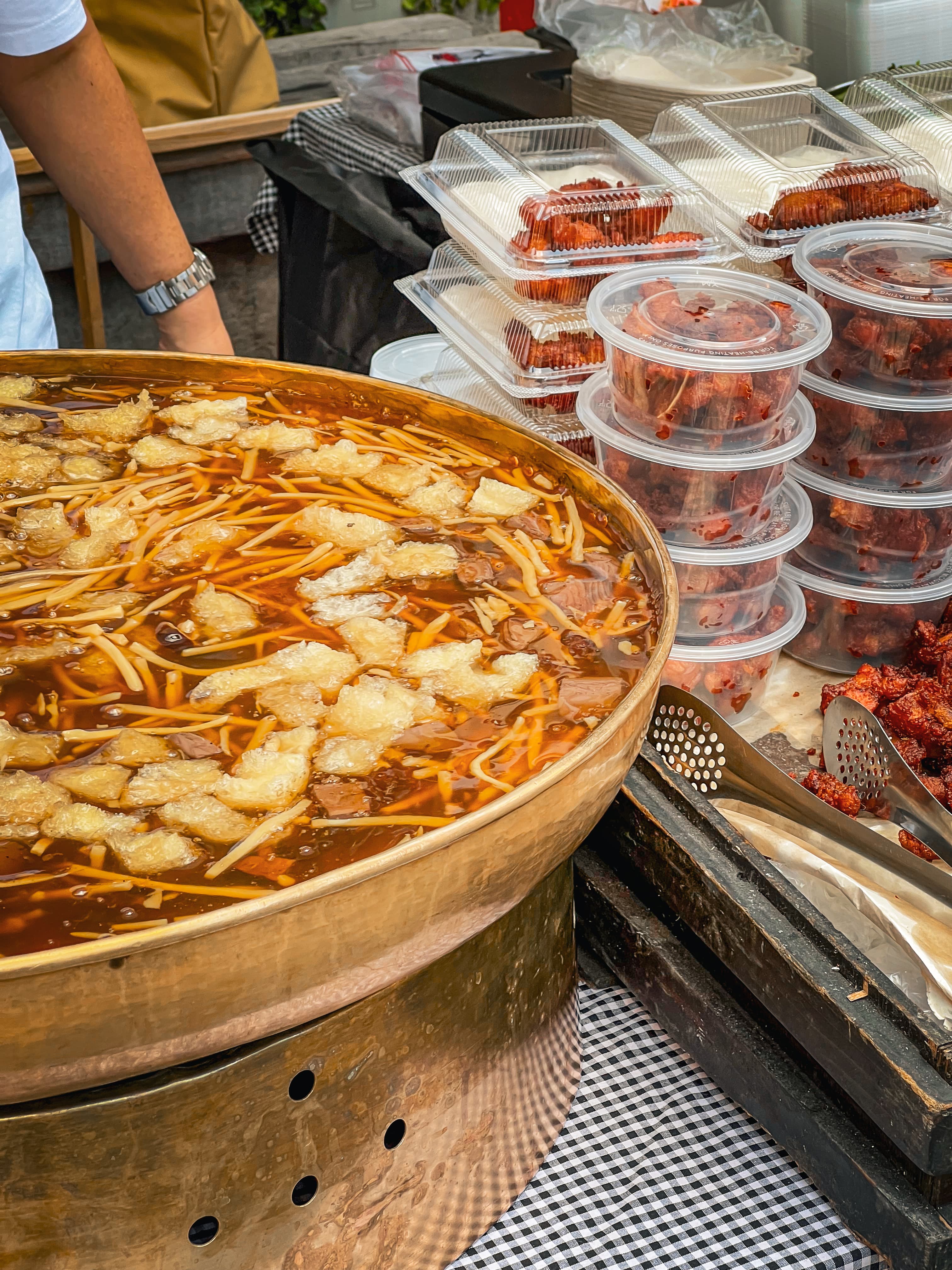 Night market food stalls Chiang Mai