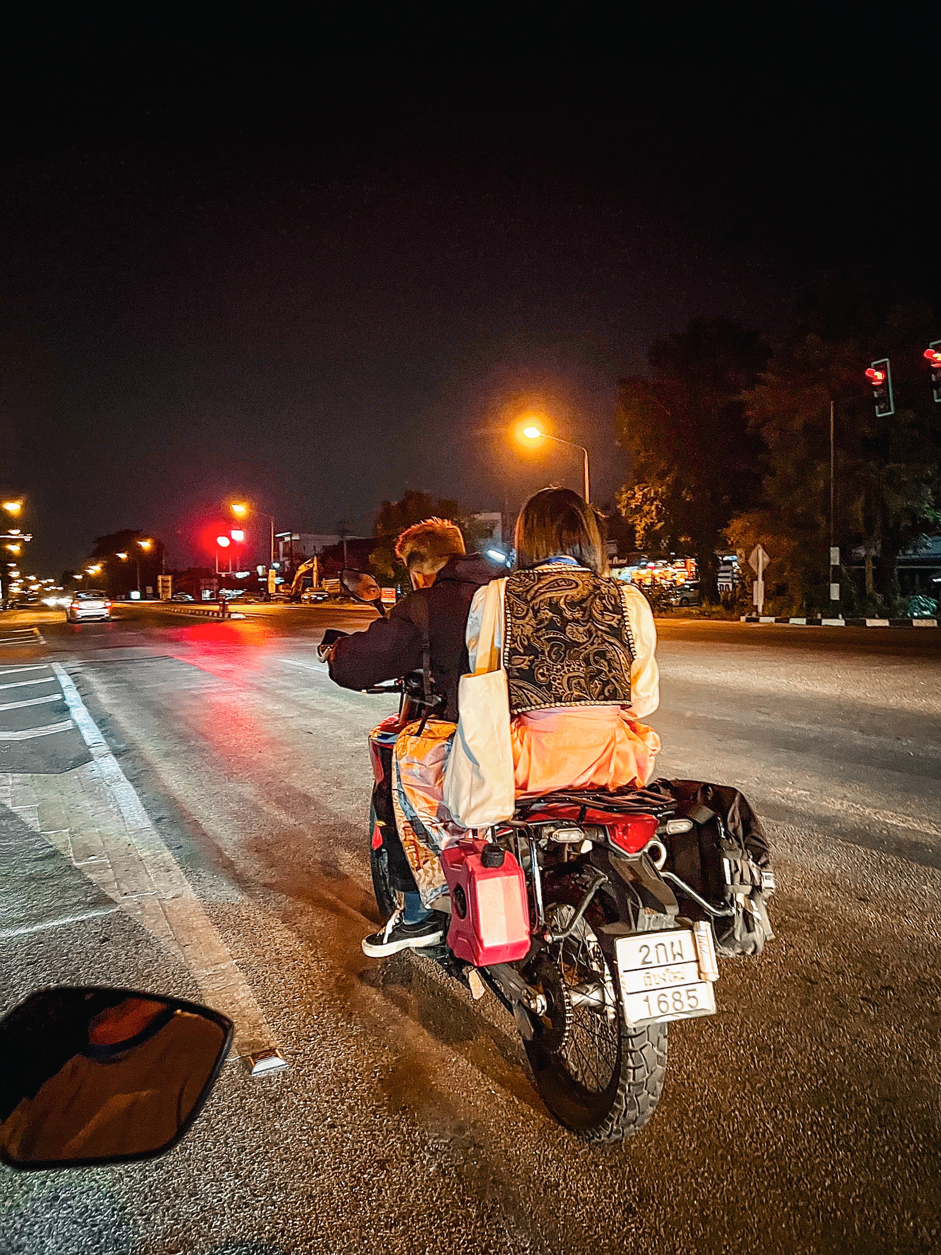 Scooter riding in Chiang Mai