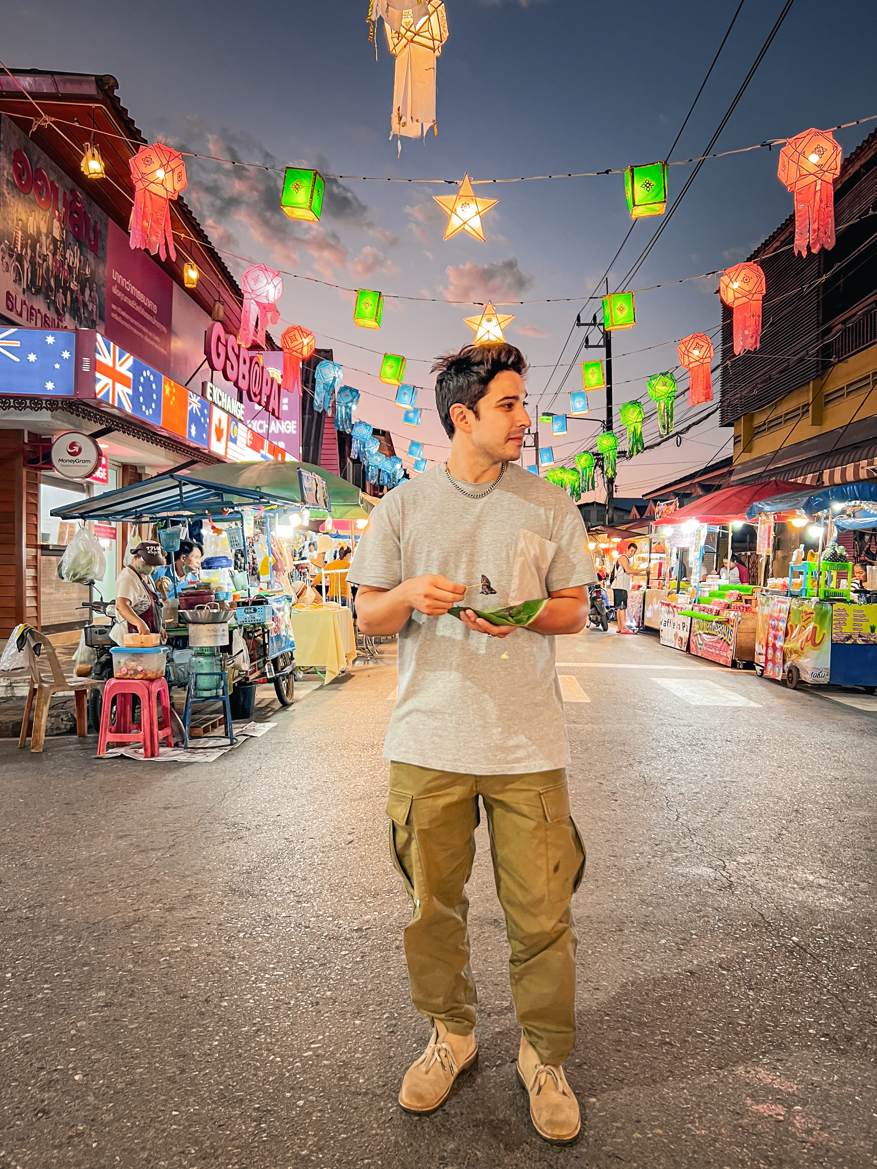 Pai Night Market street food, Northern Thailand