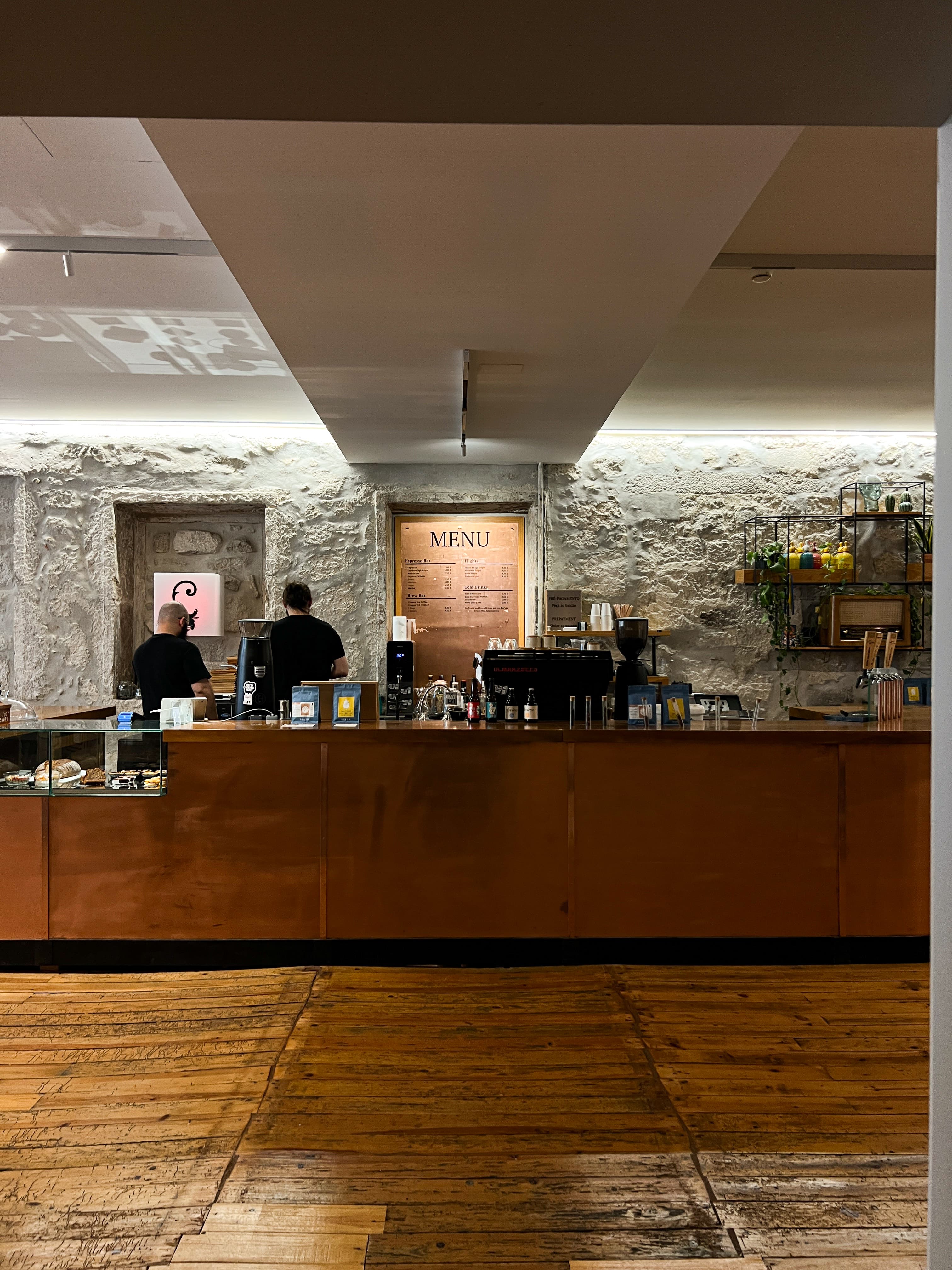 C'alma Coffee Porto interior