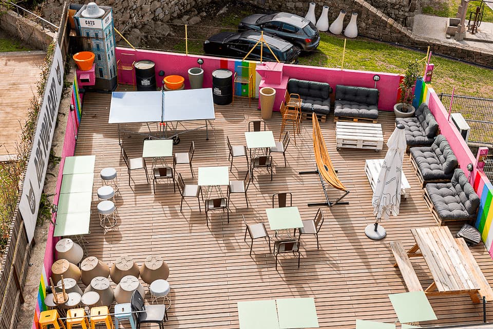CATS Hostel Porto rooftop